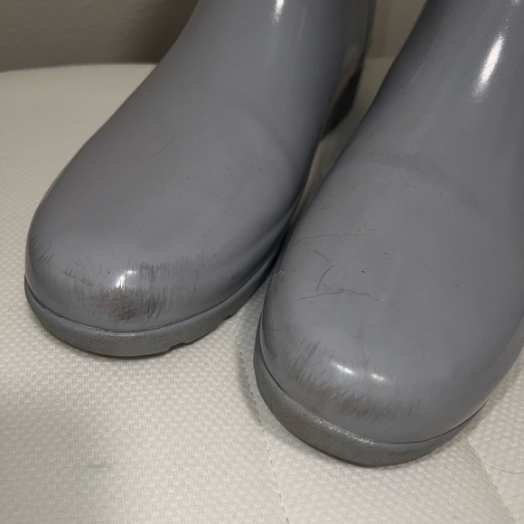 Short Gloss Hunter Boots - Picture 3 of 5